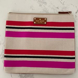 Kate Spade Canvas Pouch